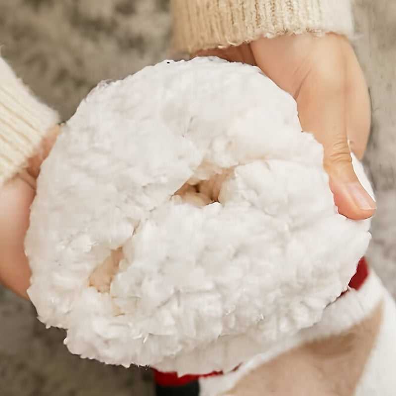 2pcs Cozy Fleece Christmas Socks for Women - Mid-Calf, Reindeer & Santa Hat Designs, Thick Winter Warmth, Perfect Holiday Gift