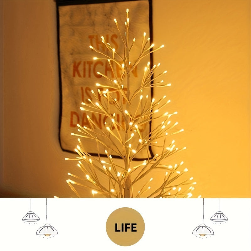 392 LED 1.8M Simulation Christmas Tree Lights 24V Warm Color Landscape Room 5.9Ft Decoration Lights Christmas Lights