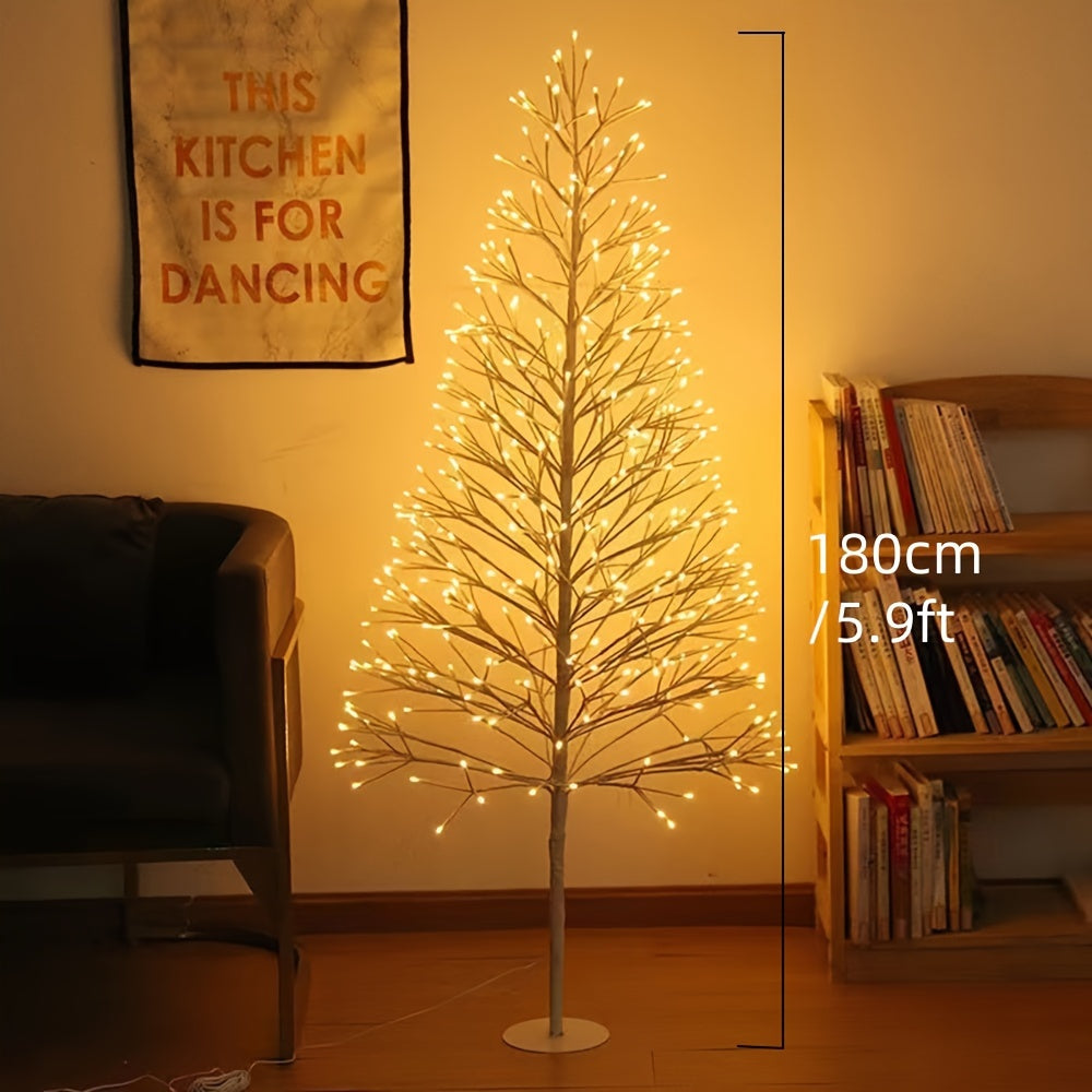 392 LED 1.8M Simulation Christmas Tree Lights 24V Warm Color Landscape Room 5.9Ft Decoration Lights Christmas Lights